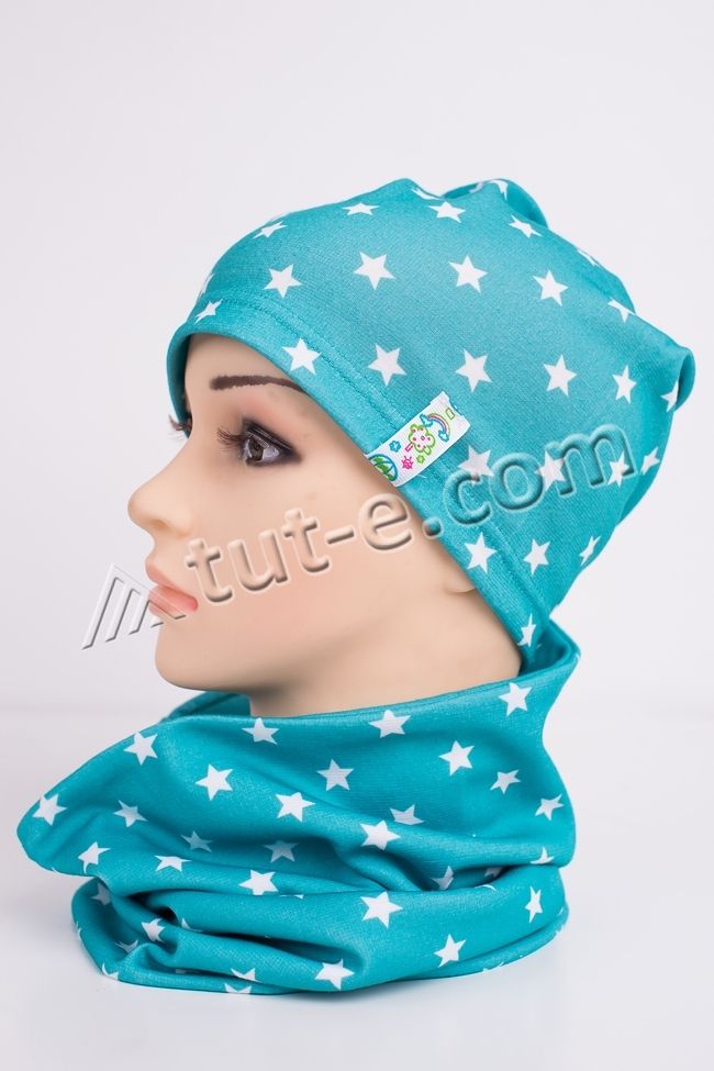 Комплект женский шарф-шапка
