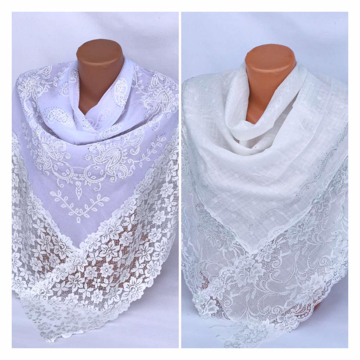 Хустка святкова з камінчиками