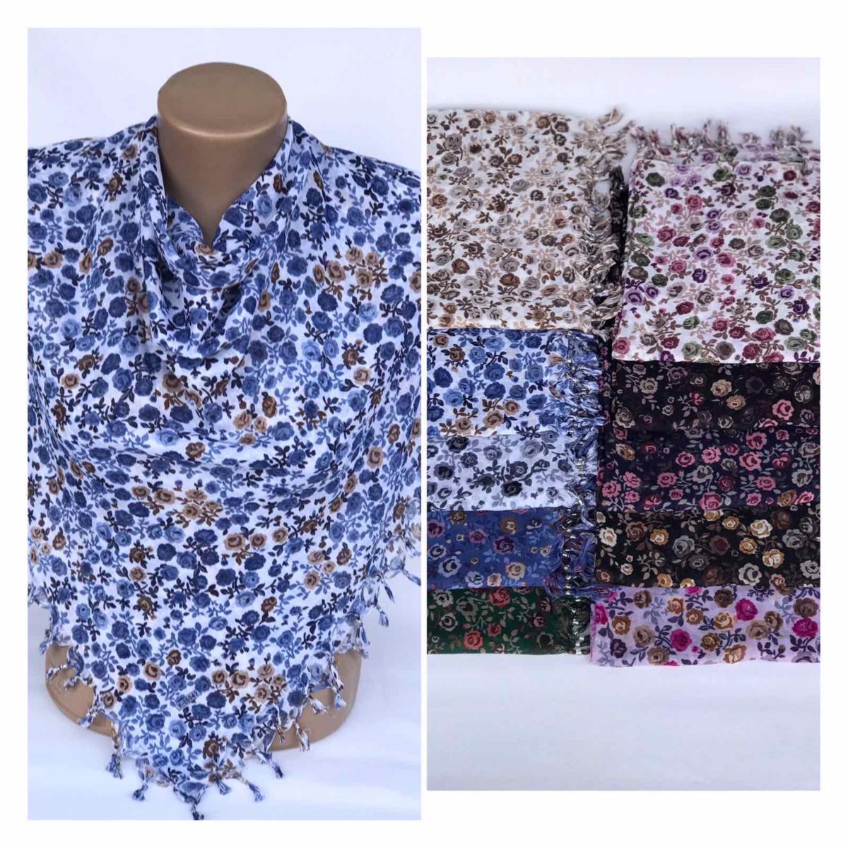 Хустка батист З бусінками