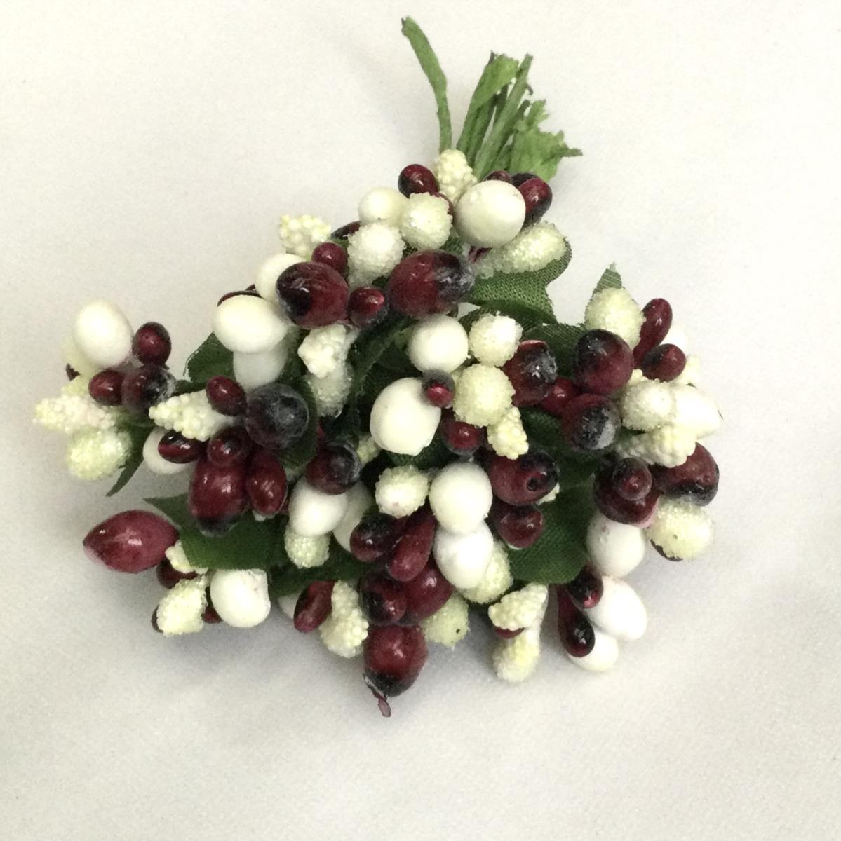 Добавка незабудка ТВ 0408 бордово- молочная