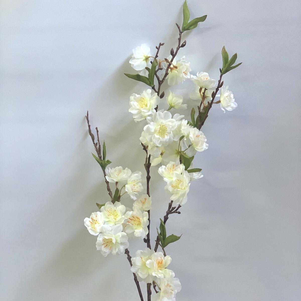 Ветка яблони белая 85см - Зображення 3