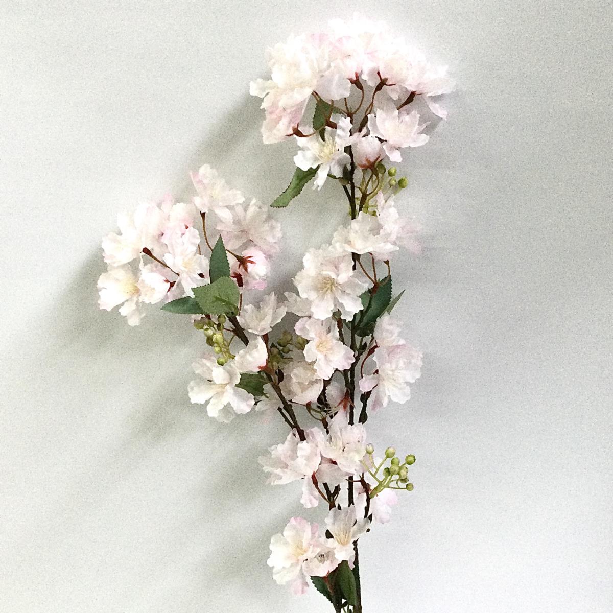 Ветка мирта розовая 90см