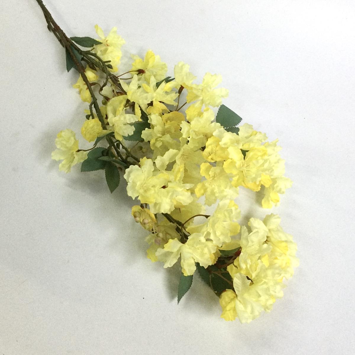 Ветка мирта желтая 90см - Зображення 2